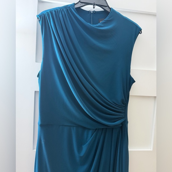 Betsy & Adam Teal Dress - Picture 6 of 9